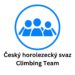 Český horolezecký svaz Climbing Team Logo