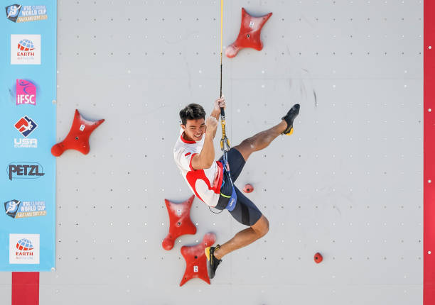 sport climbing disciplines - Kiromal Katibin Speed Climbing