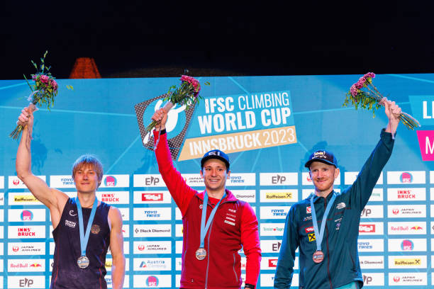 IFSC Lead World Cup Innsbruck 2023 men's winners