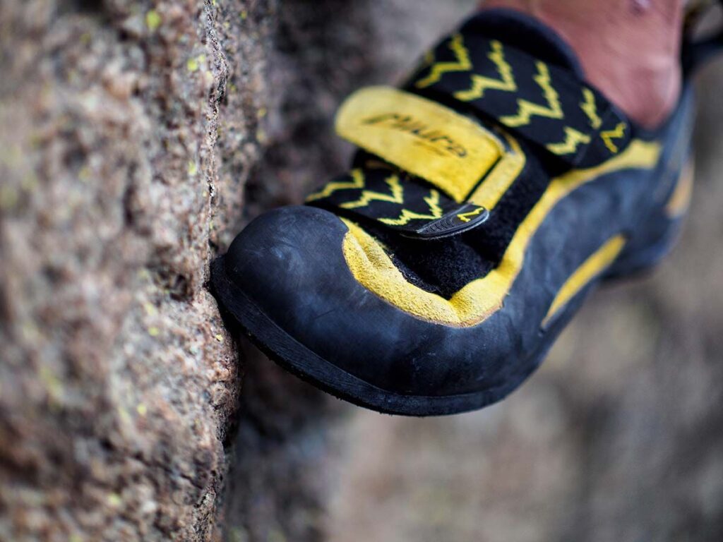 Rock Climbing Footwork: Edging
