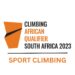 2023 African Qualifier Pretoria, Sport Climbing