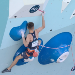 men's combined climbing, paris olympics, Toby Roberts, lead semi-final