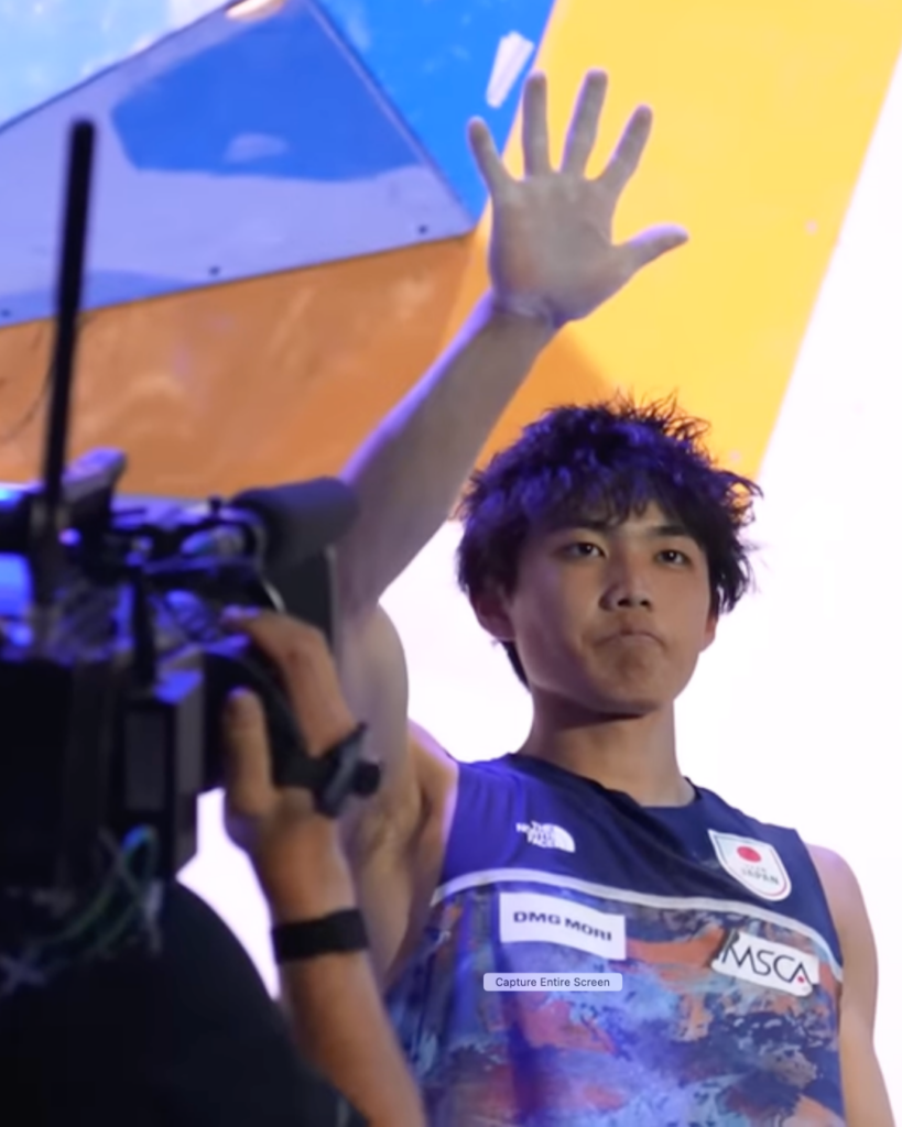 2026 World Climbing Innsbruck men's boulder, Sorato Anraku, men's boulder final, five for five gold medals