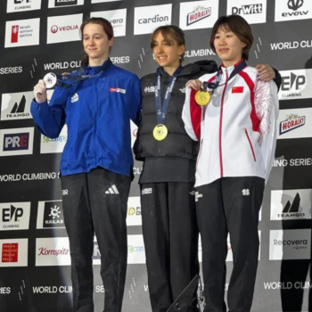2026 World Climbing Prague women's bouldering