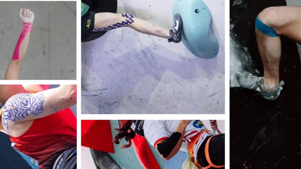 kinesiology tape vs climbing tape