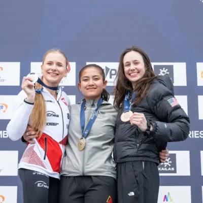 2026 world climbing Krakow speed climbing women's speed finalists