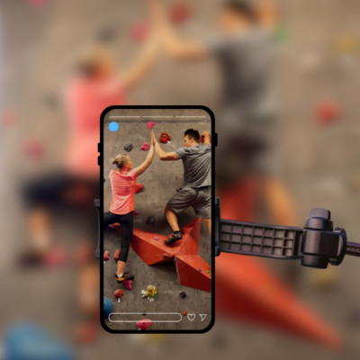tripod for filming yourself climbing